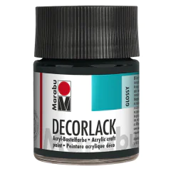 Photo MARABU : Vernis acrylique - Decorlack - 50 ml - Noir