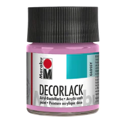 Photo MARABU : Vernis acrylique - Decorlack - 50 ml - Rose
