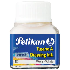 Photo PELIKAN :  Encre de chine A - Blanc 201673
