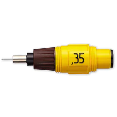 Photo ROTRING ISOGRAPH :  Pointe de rechange - 0,35 mm Jaune