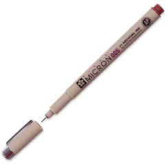 Photo Stylo feutre à pointe fine - Marron - 0,2 mm : SAKURA Pigma Micron 005