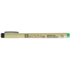 Photo Stylo feutre à pointe fine - 0,3 mm - Vert : SAKURA Pigma Micron 02 
